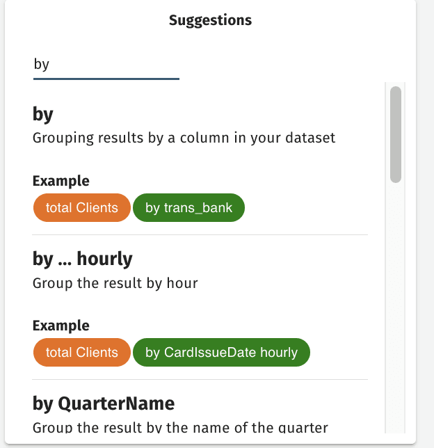 Help and suggestions